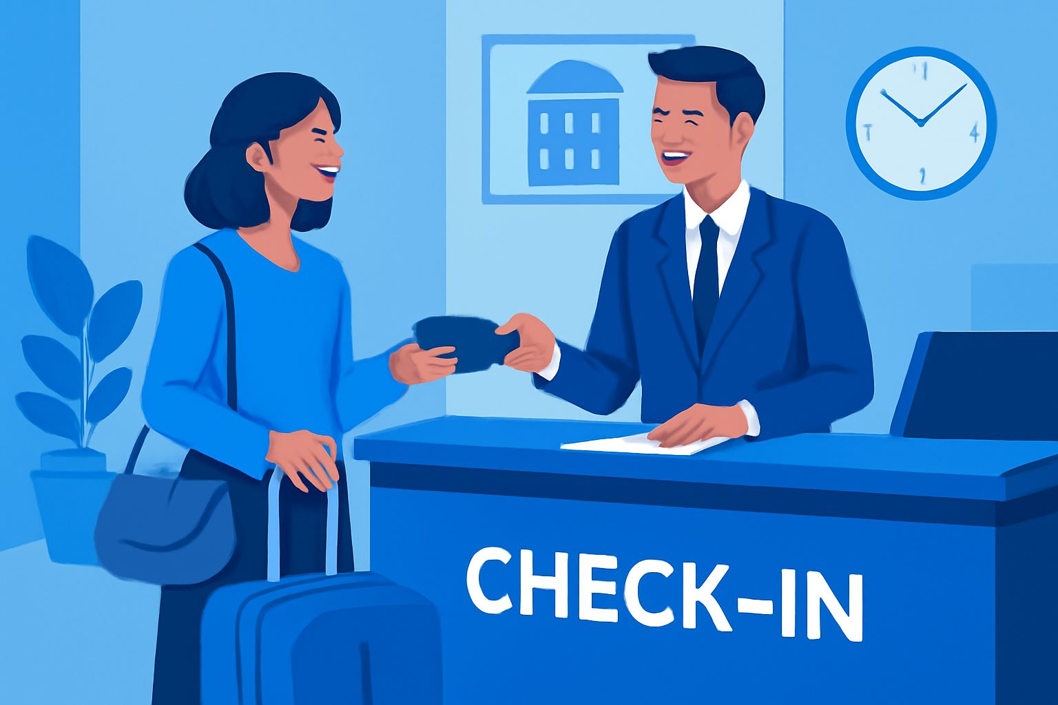 Check-in em Hotéis